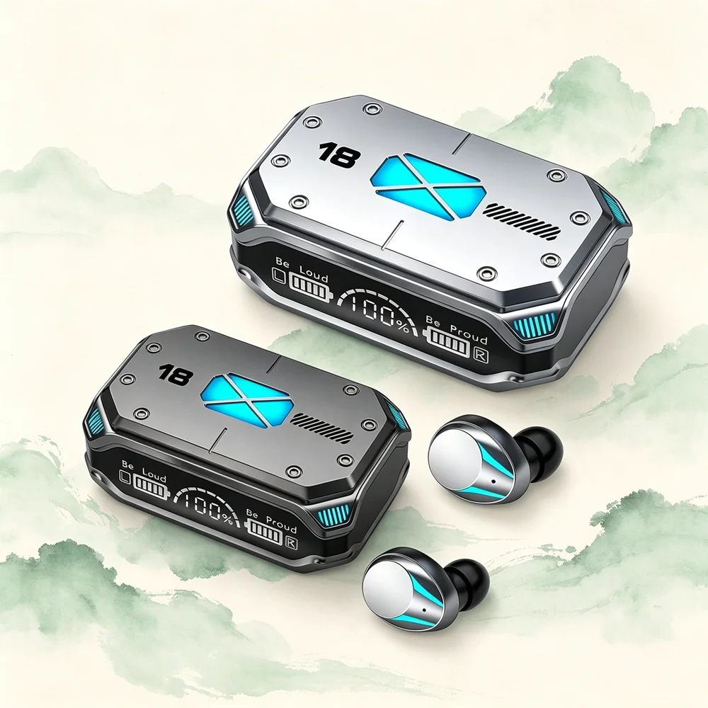 TWS Wireless Earbuds Gaming Headset Deep-immersion Fone Bluetooth Headphones Transport Listeners Directly To Live Concert Venues