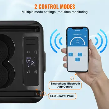 SucceBuy Frigorifero per auto da 15 litri, Frigorifero per bracciolo per auto, Frigorifero con congelatore a zona singola, da -4℉ a 68℉, Gamma regolabile 12/24 V CC e refrigeratore 10 best sales frigorifero-congelatore portatile - №8