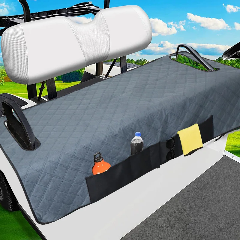 Golf cart non-slip cushion club car seat storage warm blanket 50.5*31.7 inches