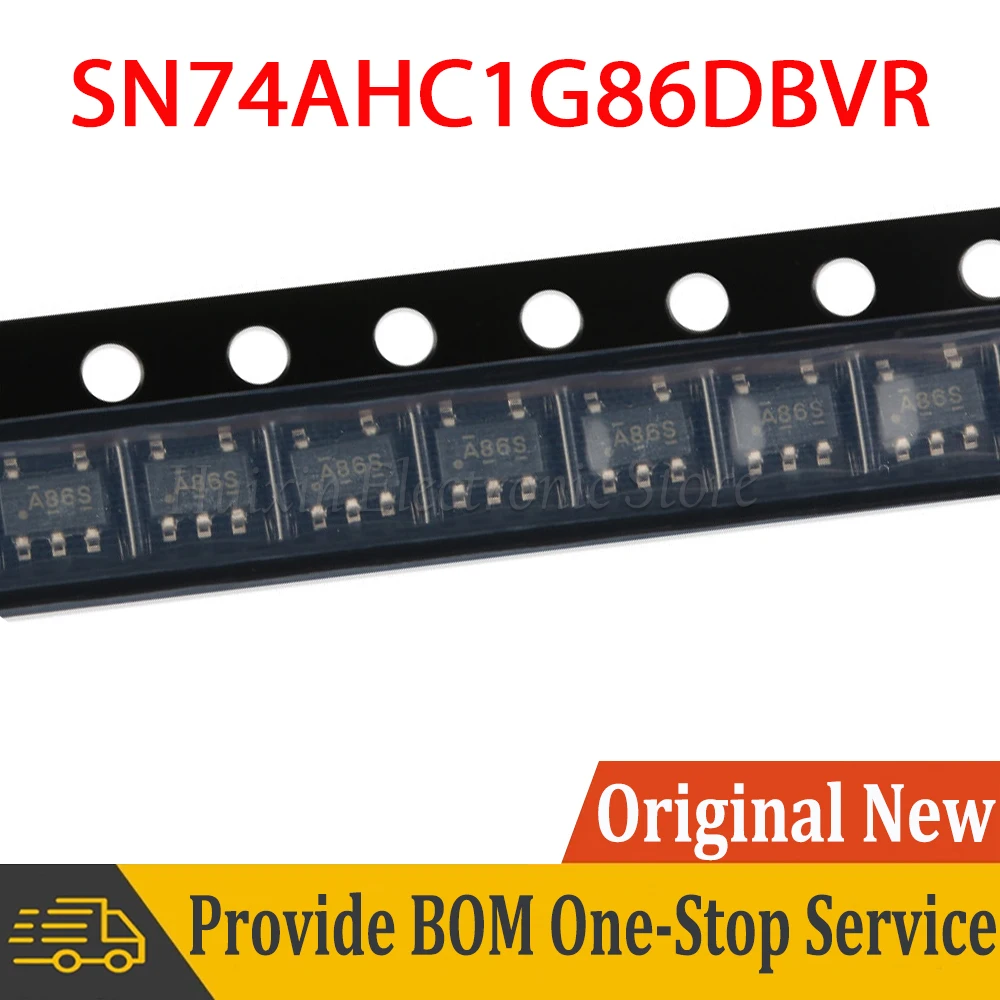 10pcs SN74AHC1G86DBVR SN74AHC1G86 SOT-23-5 Single-channel 2-input XOR Gate SMD Logic Chip IC New Original