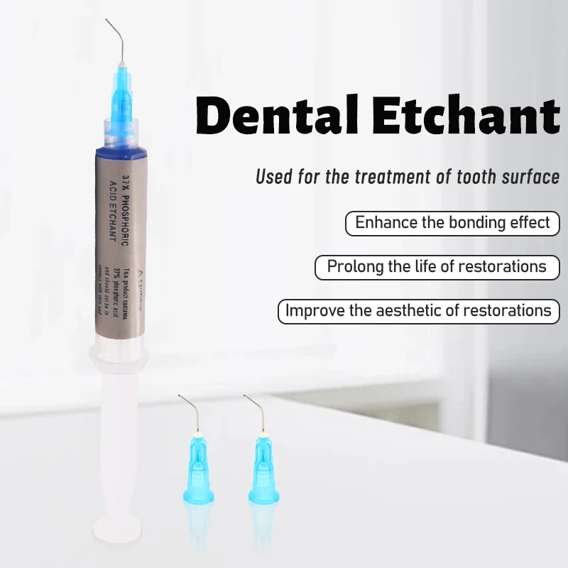 Dental Bonding AgentDentin Adhesive Teeth Acid Etching Gel Etching Light-Cure Crystal Ornament Jewelry Gems Diamond Glue