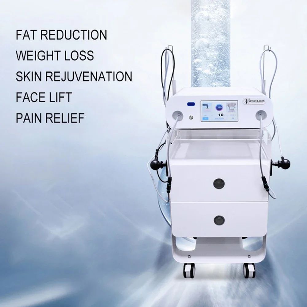 INDIBA Tecar Portable Newest 448KHZ Cavitation Body Care System RET CET Slim Machine for Weight Loss Spain Technology