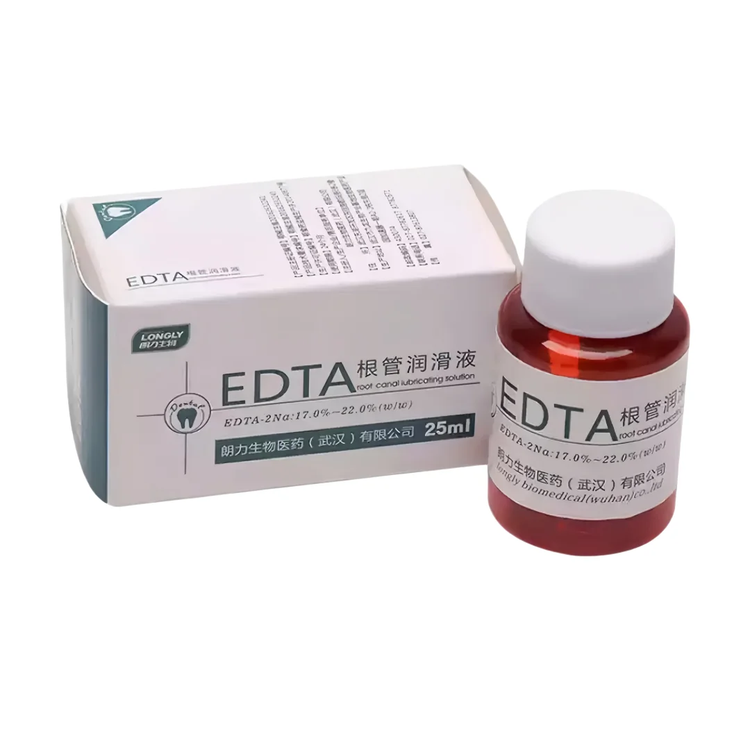 EDTA Root Canal Lubricating Solution Endodontic Preparation Cleaning Agent for Seamless Canal Expansion Dental Clinic Consumable