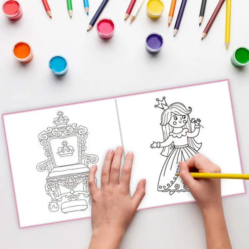 

Cute Coloring Book Coloring Book Bold And Easy Coloring Pages Easy Coloring Book Art Books For Kids Tracing And Coloring Book