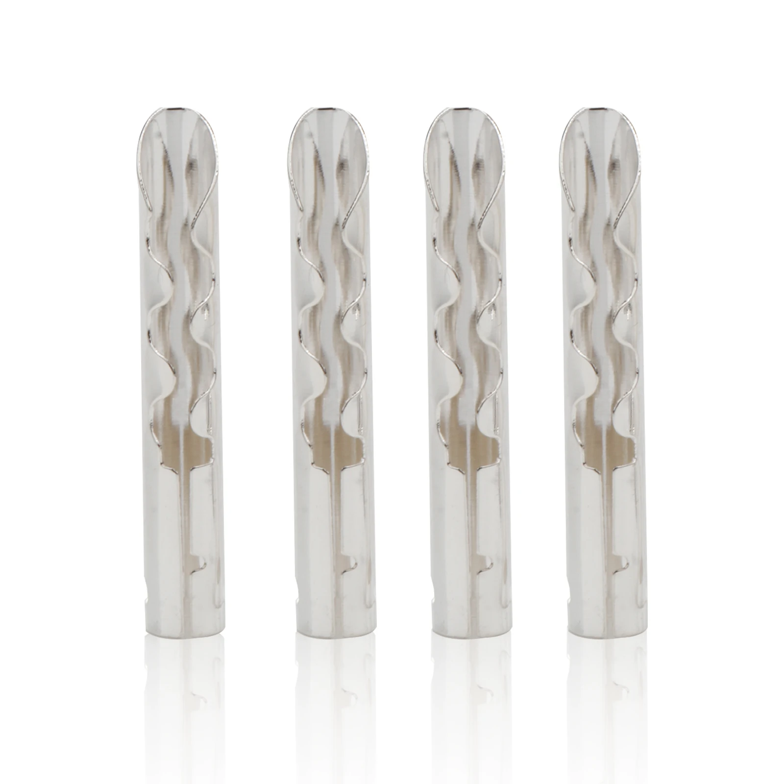 8 قطعة CMC جودة عالية الذهب الشظية النحاس الصوت BFA Z-نوع 4 مللي متر الموز التوصيل المتكلم كابلات الموصلات