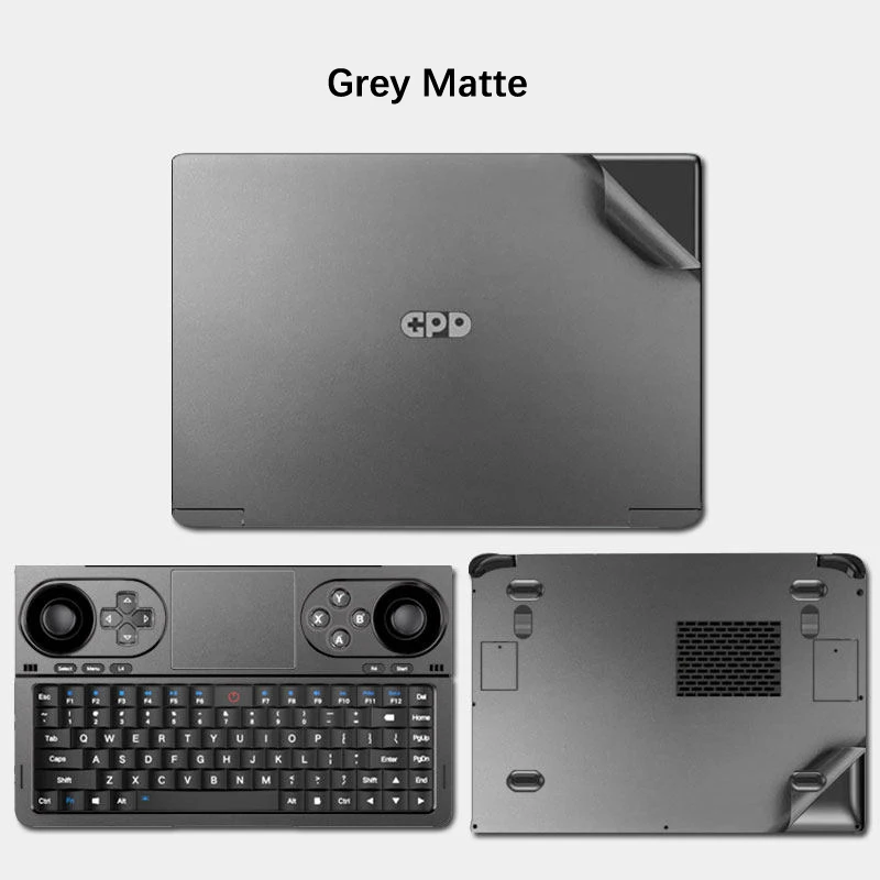 Pre-cut 1xTop+1xAround keyboard+1xBottom Skin Vinyl Stickers Cover Film For GPD Pocket 4 3 2