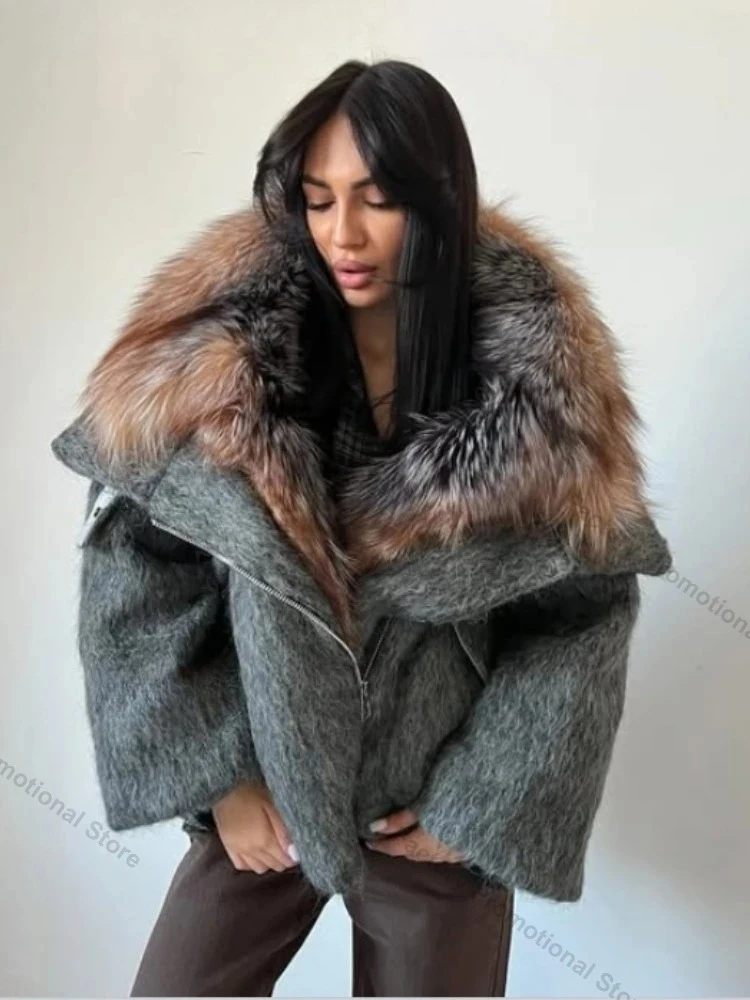 Women's Short Down Jacket Warm Winter Puffer Design Women's Down Padding Parkas Warm Lightweight Goose Down Coat Cold Protection