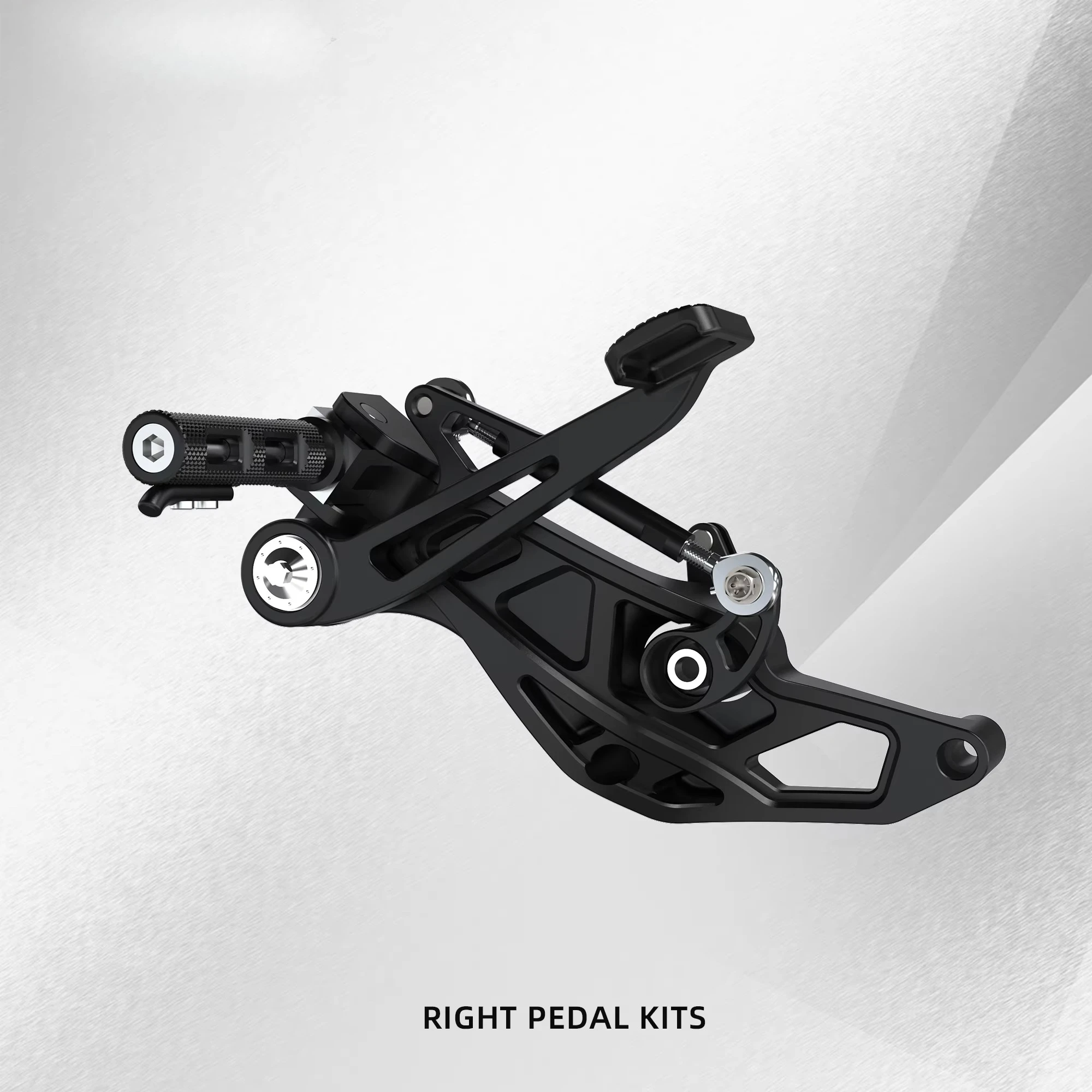 numerical control aluminum alloy lower foot nail assembly lightweight 2017-2025 gliding motorcycle accessories