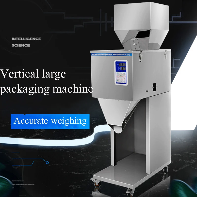 

Automatic Particle Powder Filling Weighing Machine For 5-500g Food Seeds Coffee Bean Granular Packing Machinery