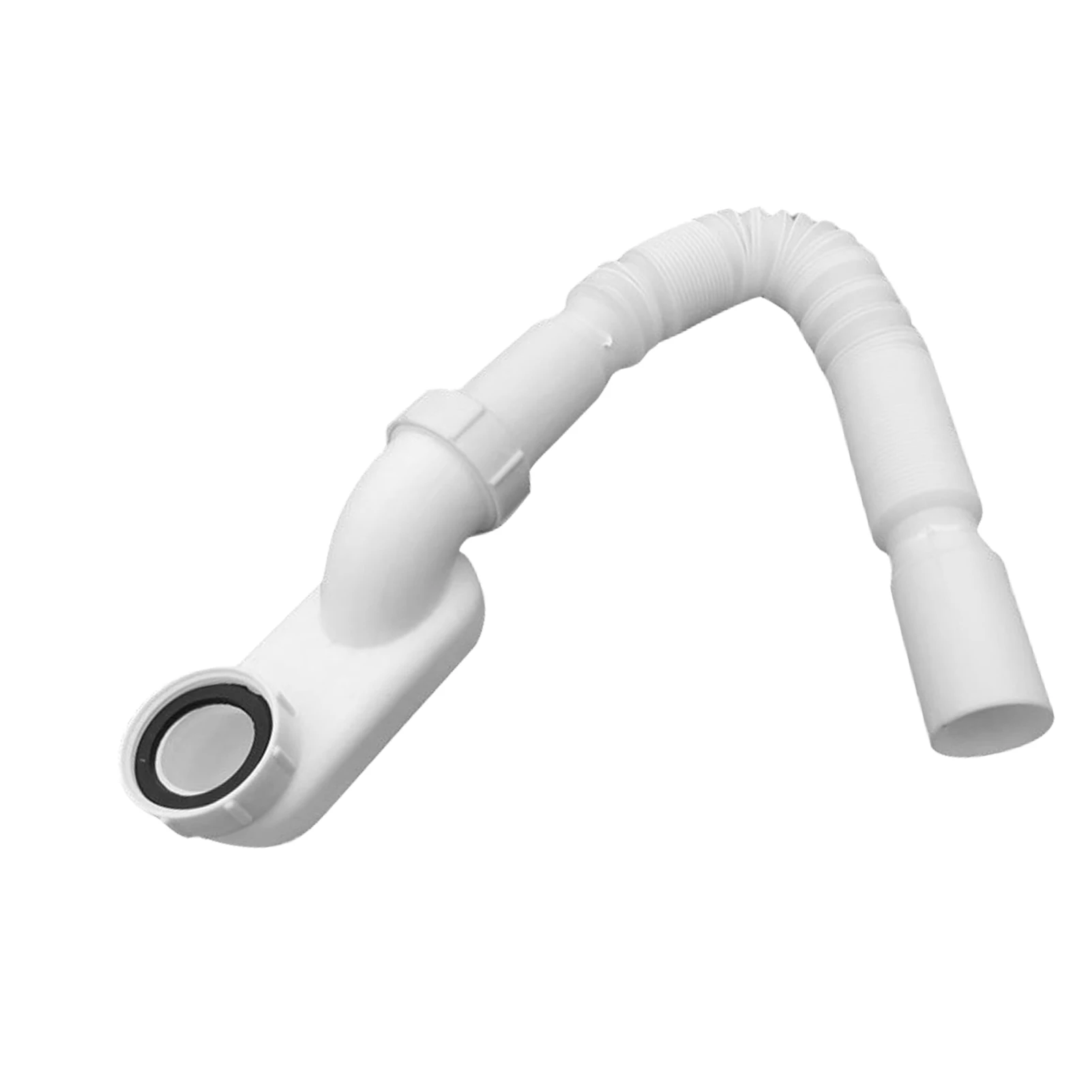 

Гибкая сливная труба для душа, надежная растягивающаяся отдельно стоящая раковина для кухни, ванной комнаты, низкопрофильная плоская