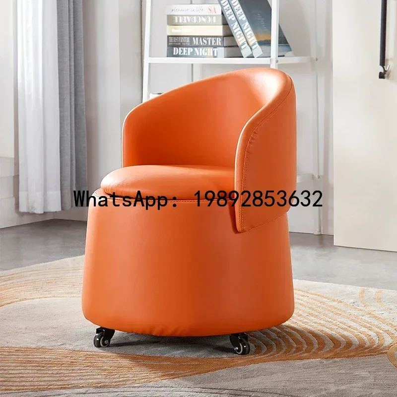 

XL Nordic makeup stool Storage dressing chair Single sofa chair Internet celebrity light luxury chair Nail stool