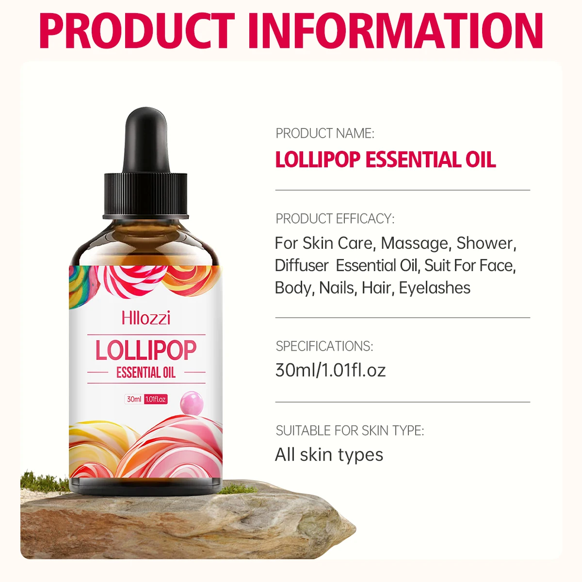 30 مللي مصاصة زيت طبيعي ترطيب وترطيب متعدد الوظائف زيت طبيعي الروائح الناشر المرطب المعطرة