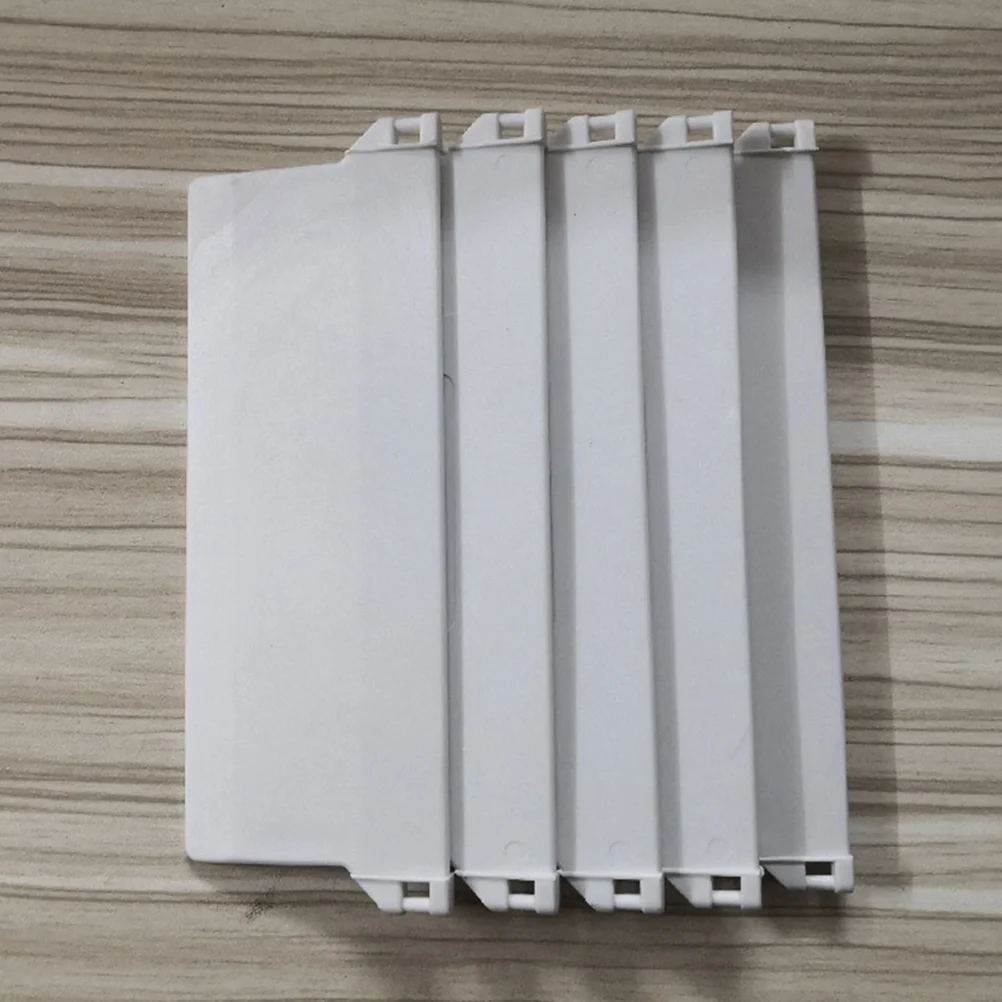 12 Pcs 89MM Vertical Blind Bottom Weights Simple Replacement Slats PVC Easy Install Window Curtain Accessories Safe