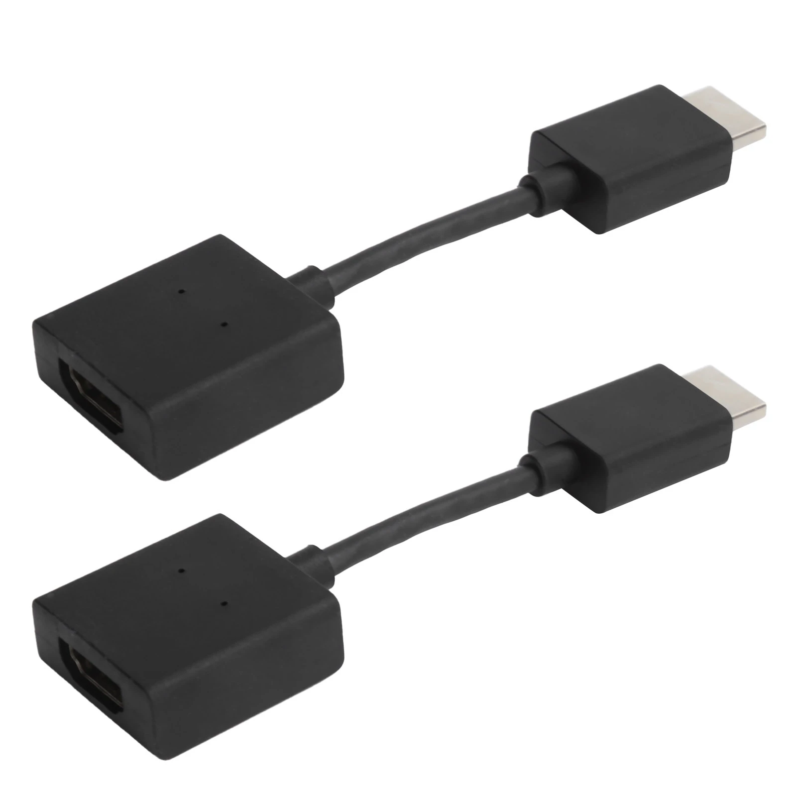 2Pcs Male to Female Extension Cable HD Multimedia Interface Support 4K High Resolution