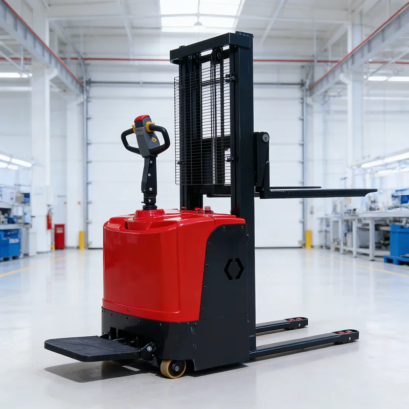 Lithium Ion Electric Stacker 1500kg with Smart BMS and 3 Hour Fast Charging for Cold Storage