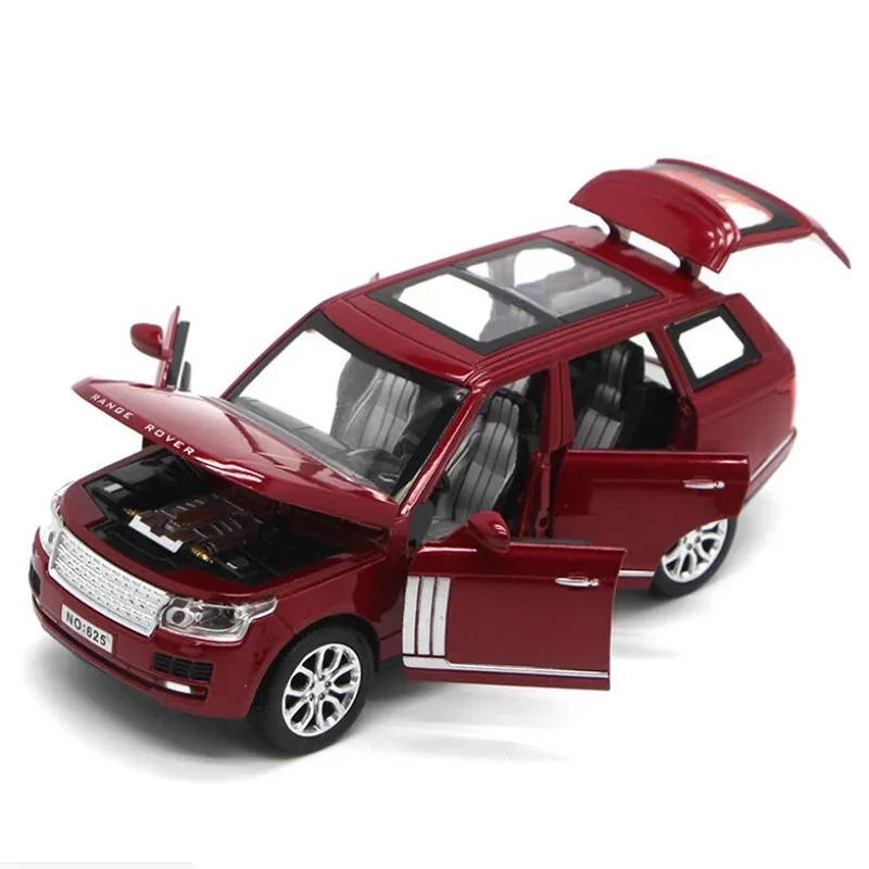 هالولو 1:32 لاند روفر رينج روفر SUV سبيكة سيارة نموذج ضوء الصوت لعبة سيارة سيارة معدنية نموذج الصبي لعبة هدايا الأطفال A265 مصغرة