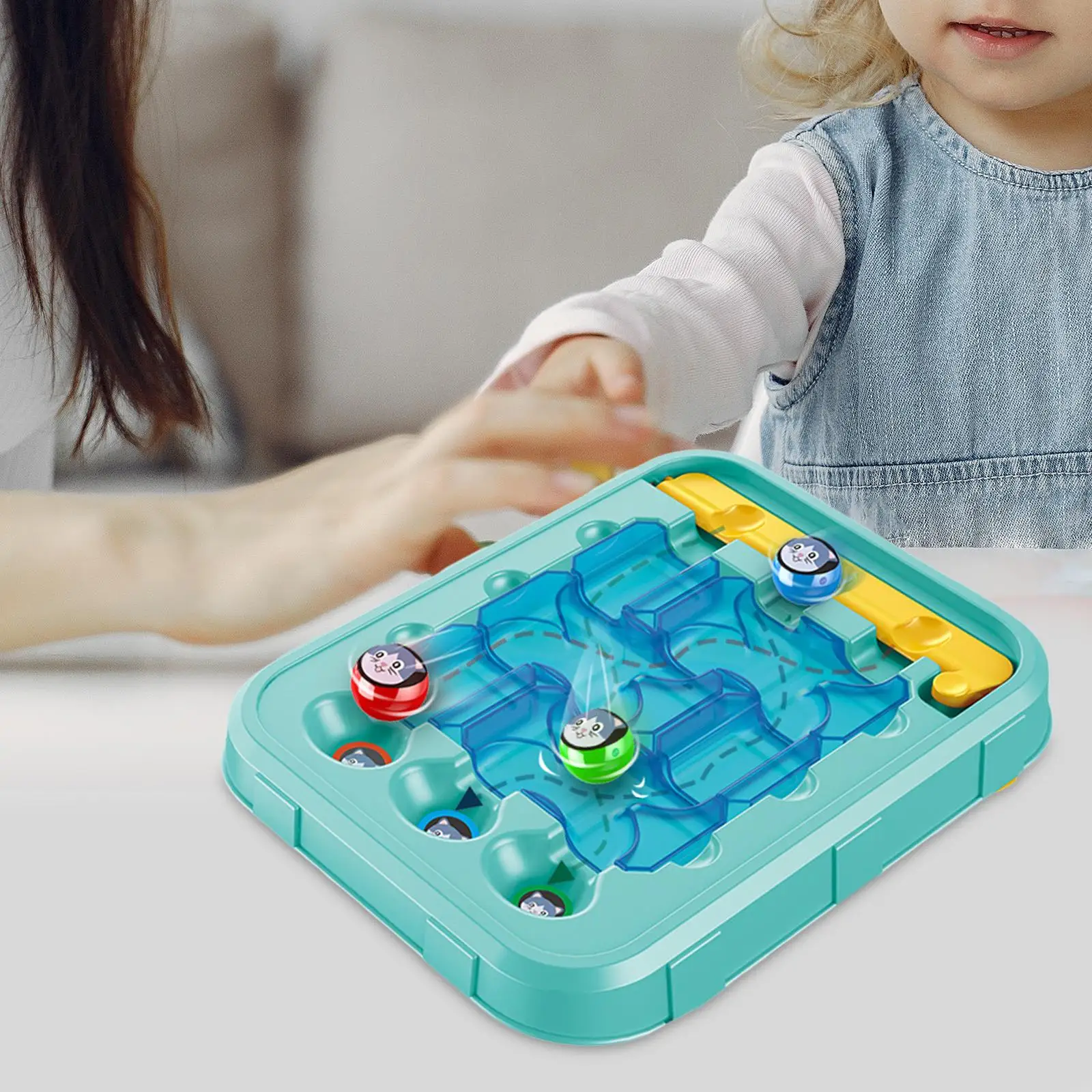 Maze Board Game Training Labyrinth Toy, Logical Game, Preschool Brain Teaser Puzzle Maze Game Sensory Toy for Boys Girls Gifts