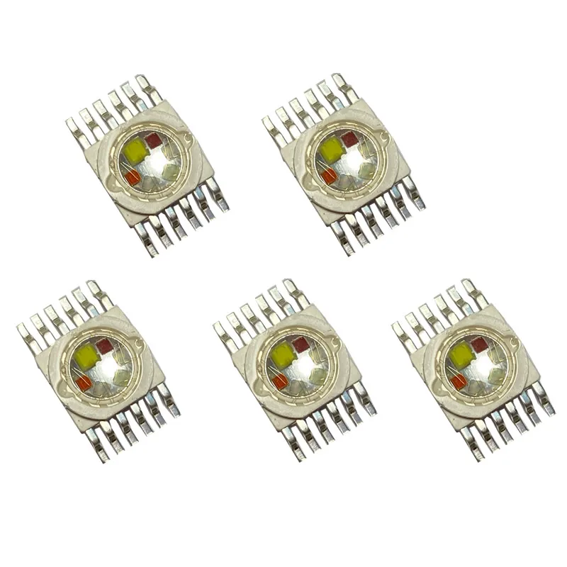 5pcs/lot 6in1 RGBWA UV 12W LED Par Lighting LED Wash Moving Head Lighting Stage Lighting Lamp Source Spares Accessory