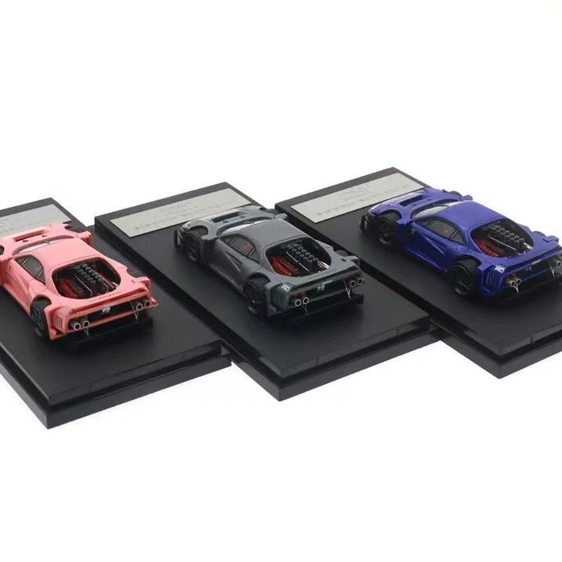 Autobots 1/64 Ferrari F40 Yasid Explosive Pink paint alloy car model set in stock