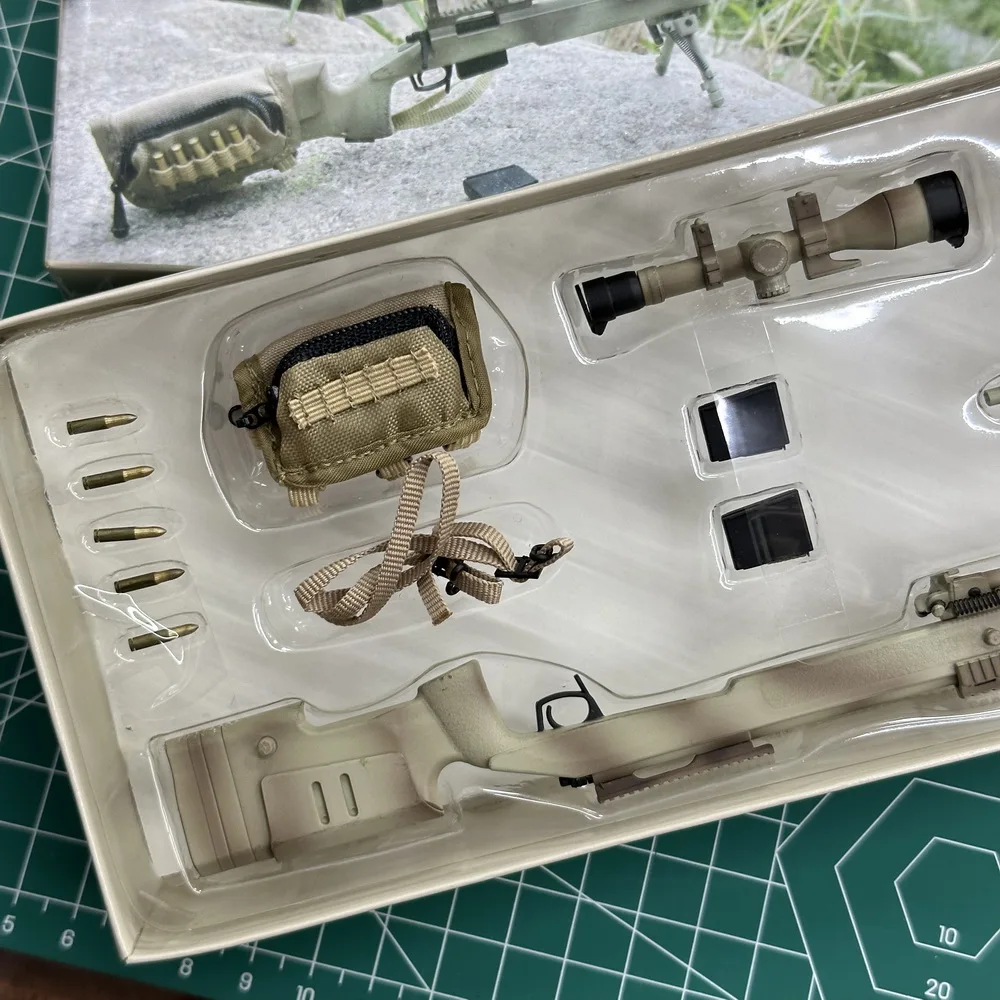 ZY8024B 1/6 مقياس M40A5 بندقية قنص USMC نموذج بلاستيكي لشخصيات الحركة 12 بوصة ملحقات ألعاب عسكرية للجيش الجندي #3