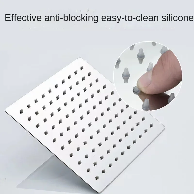 

6-12 Inch Stainless Steel Chrome Shower Head, Rainfall Head, Celiling, Wall Mounted, Bathroom Accessories,