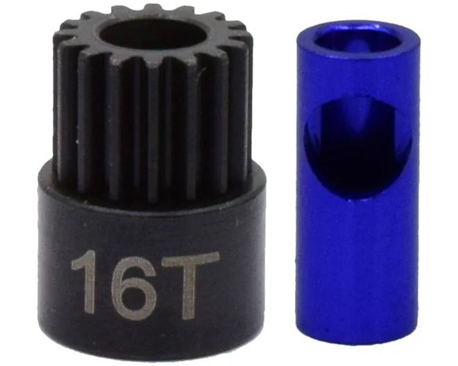 Hot Racing CSG18xx/ANSG8xx 48P Hardened Steel Pinion 3.175/5mm Bore 15T-26T for 1/10 & 1/16 Traxxas RC