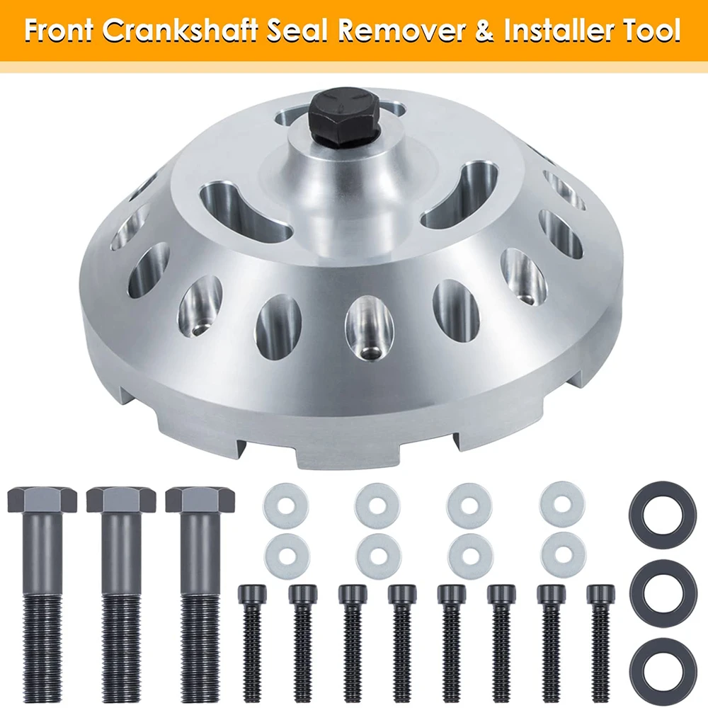 KUMATOR 3162992 Crankshaft Front & 3164780 Rear Main Seal Remover/Installer Tool Kit for Cummins Signature ISX QSX ISX15 ISX12