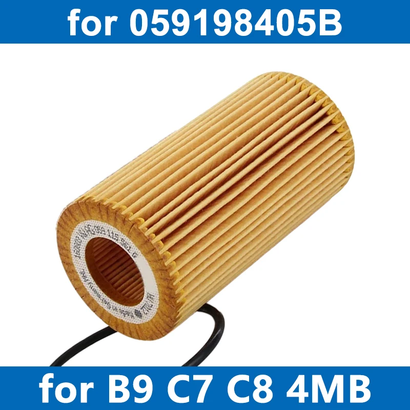 1/6/10PCS Car Oil Filter 059198405B For FYB 4MB 4MN CR7 B9 C7 C8 D5 A4 A5 A6 A7 A8 Q5 Q7 Q8 AMAROK Engine 3.0TDI 45 50 2014~