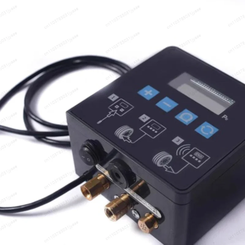 PCL High Precision Digital Wall-Mounted Tire Inflator, 0-15bar/220PSI Auto Air Pump for Car/Motorcycle/Bicycle