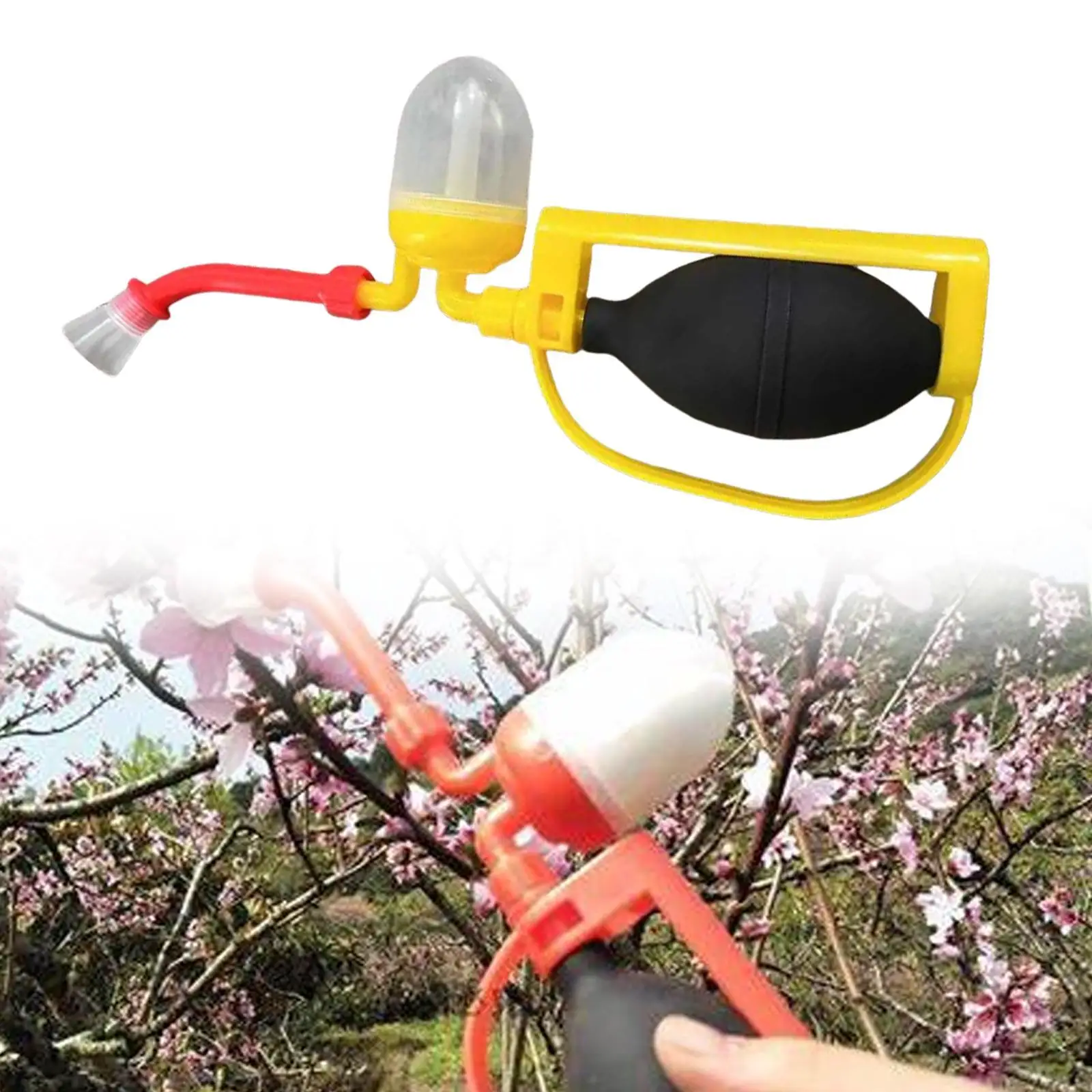 

Fruit Tree Pollinator Powder Sprayer Pollen Spraying Machine Garden Supply Gardening Tool for Pear Vegetables Kiwis Outdoor