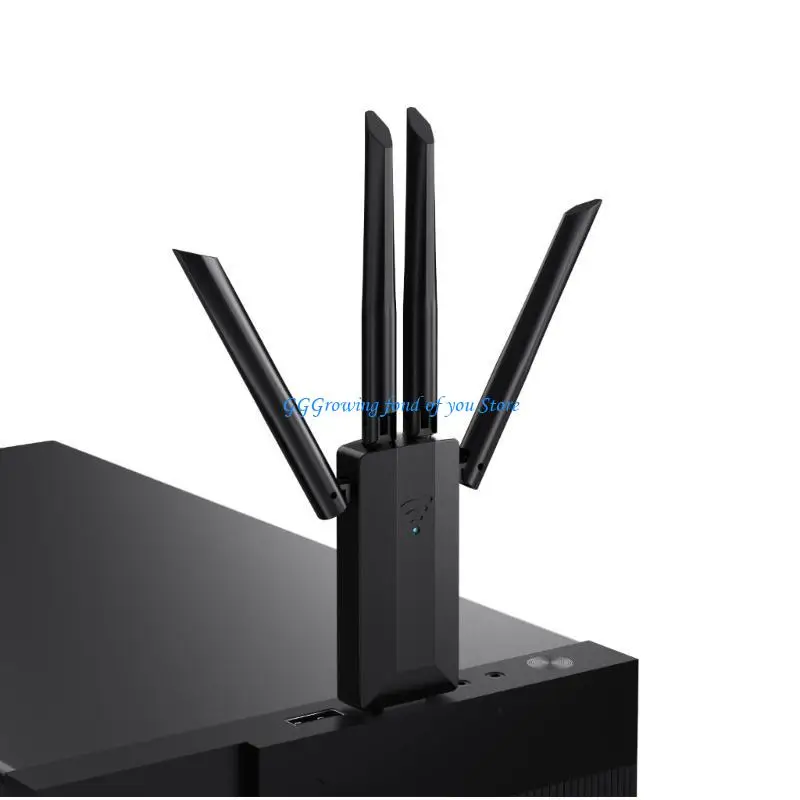 H9EB تغطية إشارة قوية لاسلكية USB WiFi محولات البطاقة اللاسلكية لا تتطلب محرك الأقراص