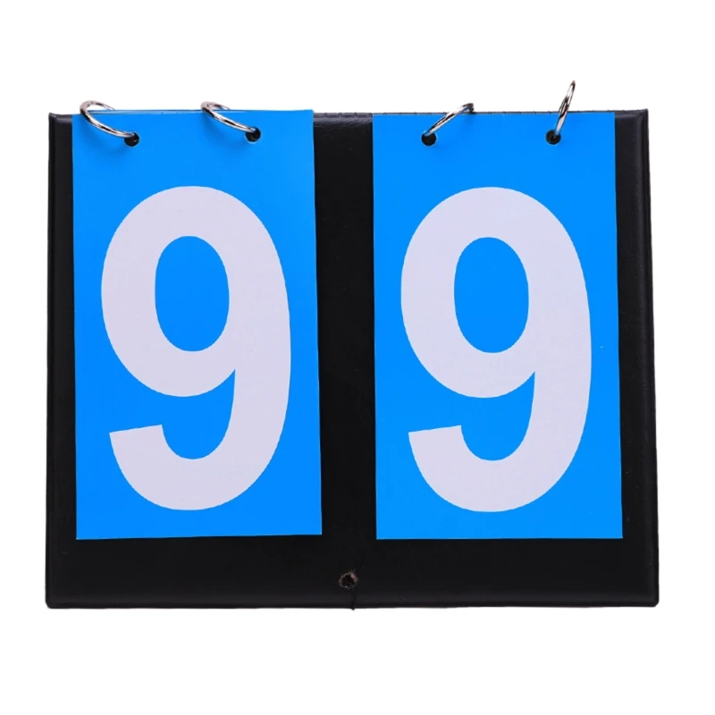 2/3/4 Digital Flip Score Board Scoreboard Portable Indoor Outdoor Exercise Sports Decor for Football Badminton Tennis