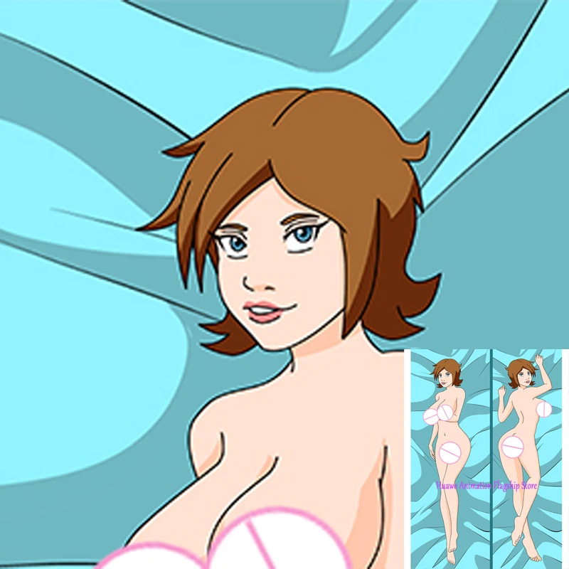 

Anime Dakimakura Pillow Case Seductive Giant Breasts Sexy and Busty Beautiful Girl Double-Sided Halloween