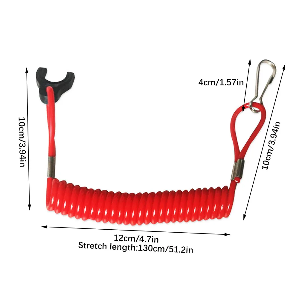 حبل محرك خارجي عالمي للقوارب البحرية ، مفتاح إيقاف القتل لياماها جت سكي ، حبل مفتاح ، حبل معصم عائم #6