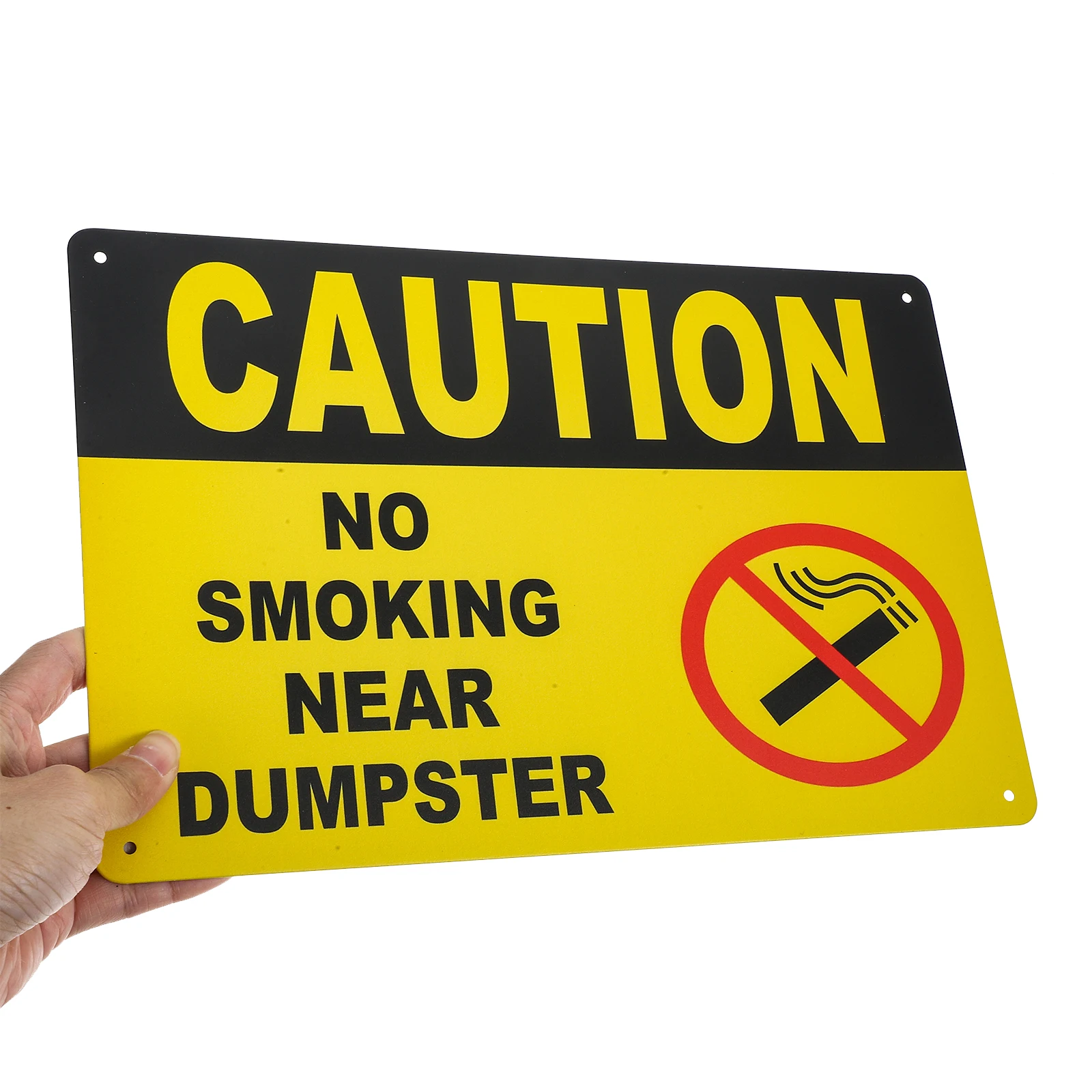 

Sturdy No Smoking Warning Wall For Public Places Smoke Prohibition Board Smooth Surface Strong Structure Easy Storage