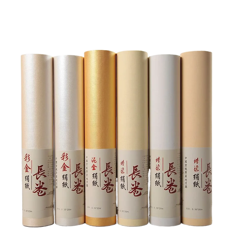 

Batik Calligraphy Xuan Paper Antique Handwriting Long Sroll Half Ripe Rice Paper Small Regular Script Rice Paper Art Supplies