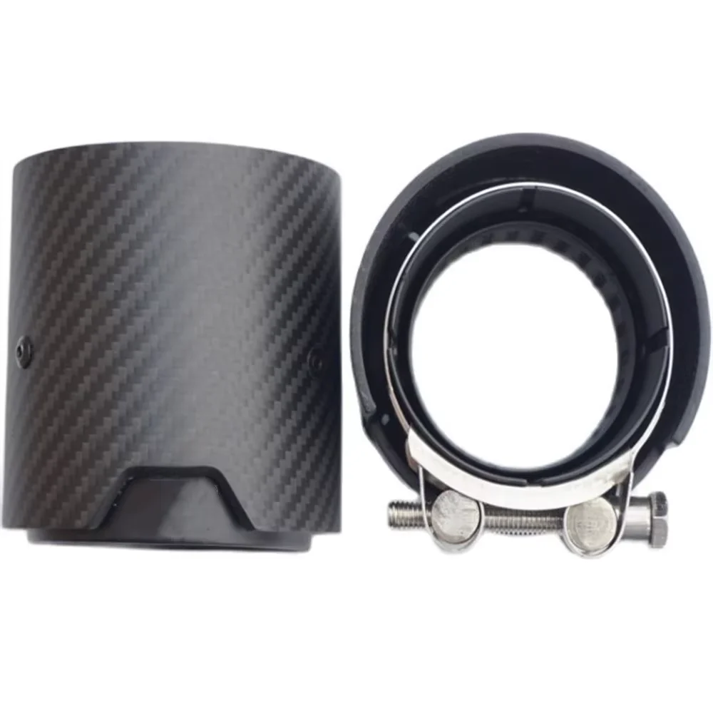 Genuine Matte Carbon Fiber Exhaust Tip Auspuffspitze for BMW M2 M3 M4 M135i M235i M140i M240i M335i M340i M435i