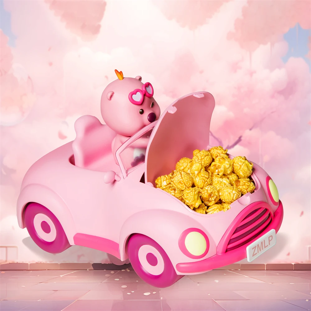 OFFICIAL ZANMANG LOOPY Car Bucket Kawaii Storage 46oz Exclusive Cinema Collectible Lovely Gifts Desktop Dectoration