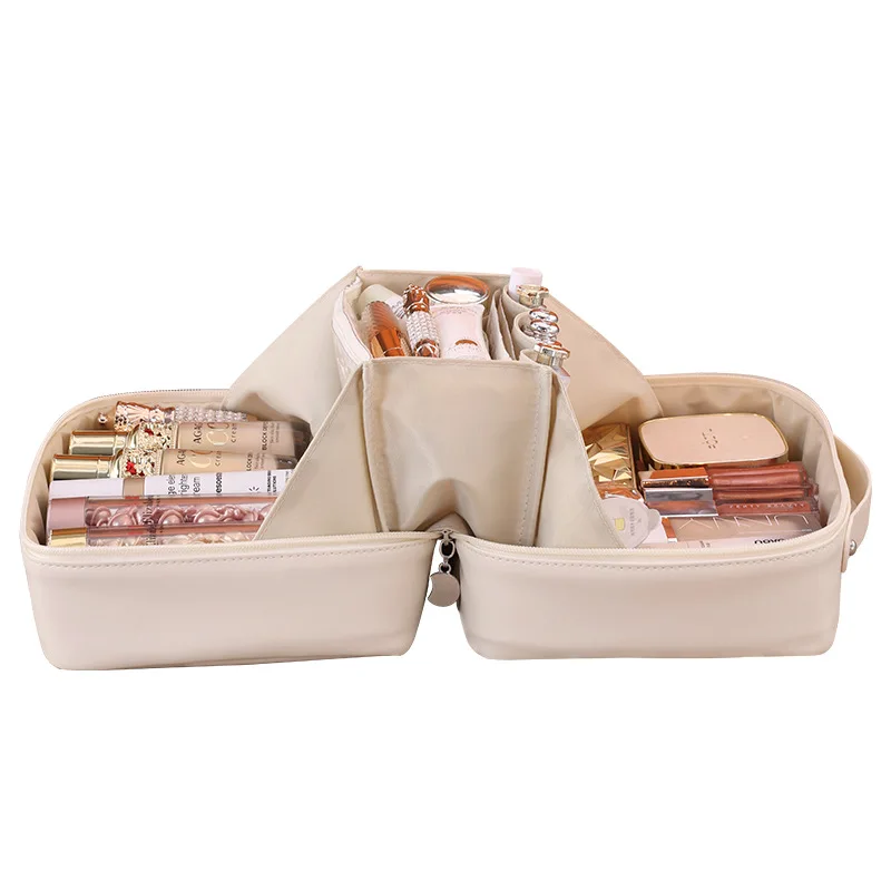 

New Flame Cosmetic Bag Premium Sense Large Capacity Travel Portable Cosmetics Storage Bag