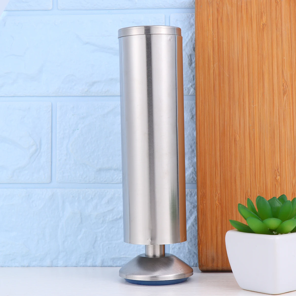 

4pcs Stainless Steel Furniture Legs Adjustable Height Leveler For Chair Table Cabinet Bookshelf Cabinet Feet Furniture