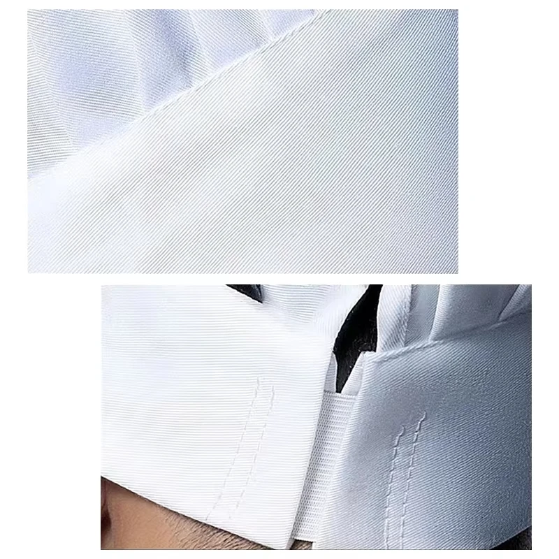 Zwarte koksmuts Witte koksmuts Keuken elastische werkmuts Hotel Restaurant Kantine Bakkerij Bakker Huishoudelijk werk Kookmuts Foodservice