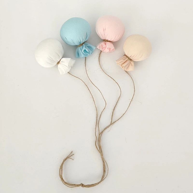 Newborn Photoshoot Props Soft Balloon Set Photostudio Props Infant Shower Gift