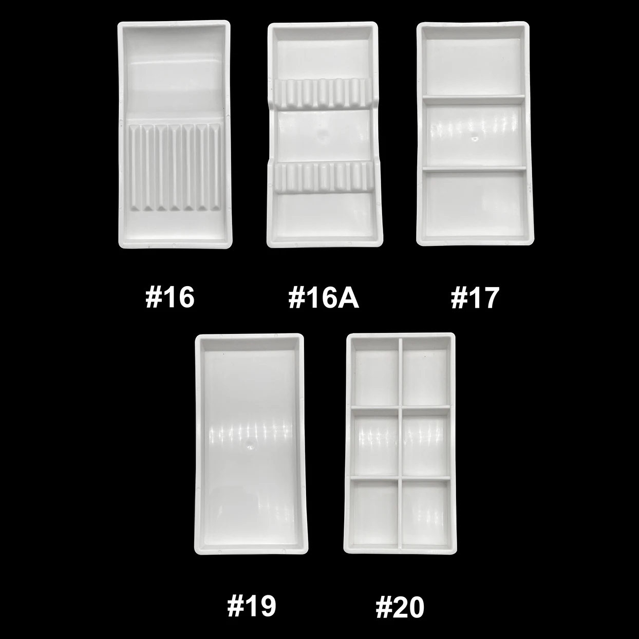 DENTAL 5 Style Autoclavable Cabinet Trays Plastic Drawer Organizer For Dentist Doctor Surgical Dental Tray