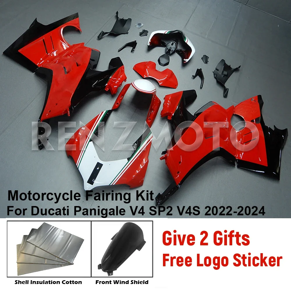 New ABS For Ducati Panigale V4 V4s S 2022 2023 2024 22-24 Motorcycle Bike Fairings Set Body Kit Bodywork Set Shell Injection 106