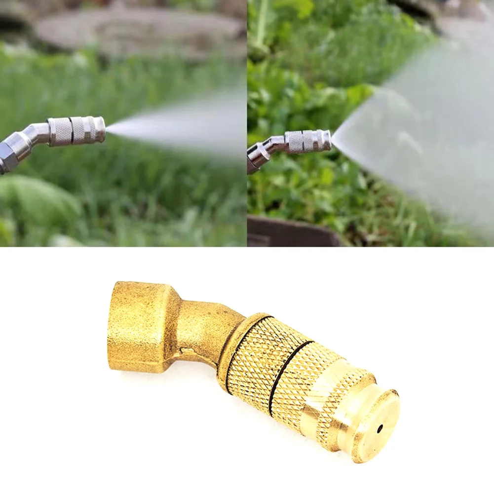 

Adjustable Atomizing Copper Nozzle Adjustable 53mm Agricultural Sprayer 45° Nozzle High-Pressure Atomizing Watering Nozzle Parts