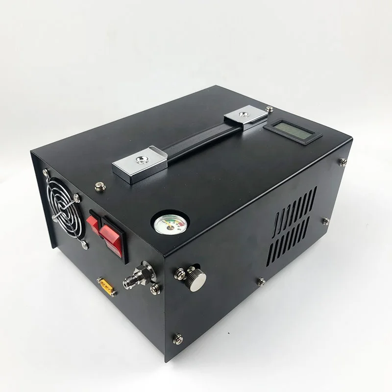 portable mini pcp air compressor 110v 220v 4500PSI High Pressure 12v dc mini air compressor pump