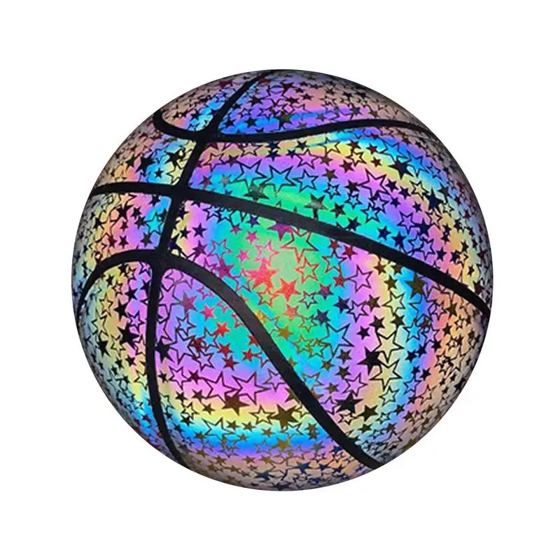 

Glow In The Dark Basketball - Light Up Basketball Glow Basketball Reflective Basketball Teen Boys Gif