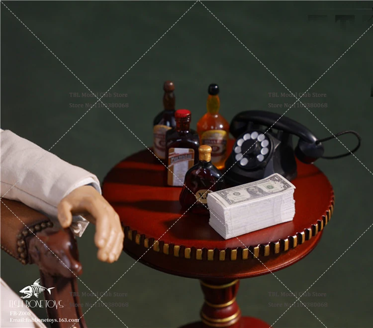 متوفر في المخزون FISH BONETOYS FB-Z008 1/6 مقياس كلاسيكي قابل للجمع زعيم المافيا مايكل مجموعة كاملة 12 بوصة شخصية جندية ذكر #6