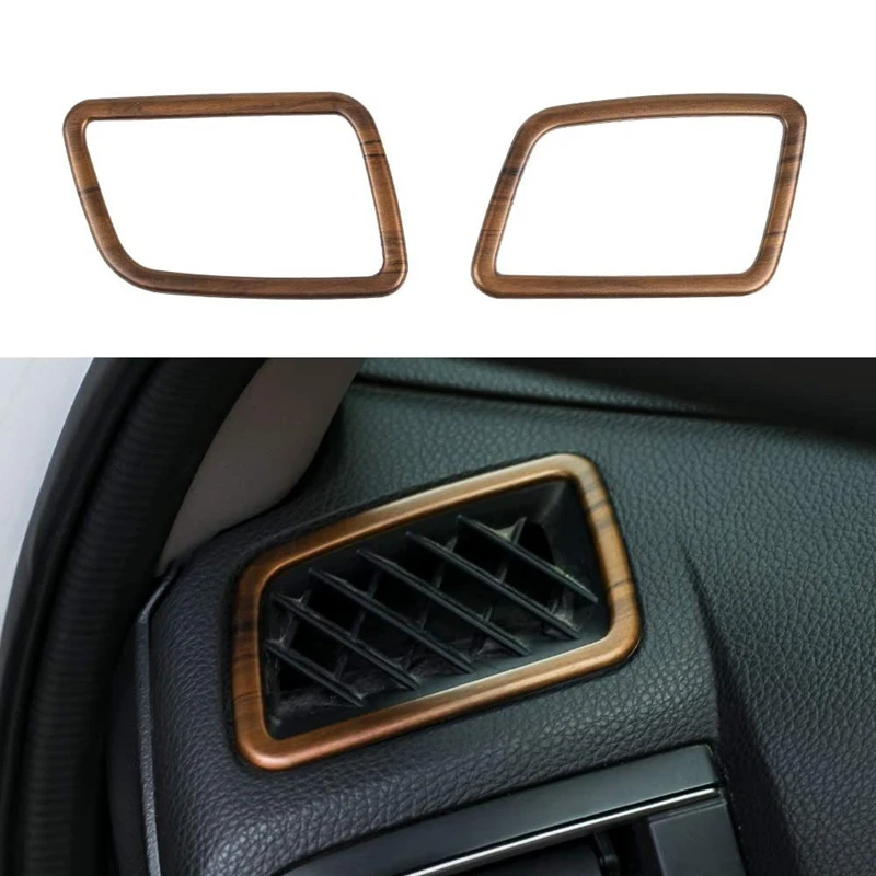 Auto Air Vent Versieringen Side Wind Outlet Decoratie Perzik Houtnerf Stickers Voor Honda CRV CR-V 2017 2018 2019 2020