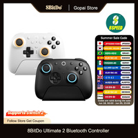 8BitDo Ultimate 2 Bluetooth, TMR Joysticks Controller with Charging Dock for Nintendo Switch / Switch 2,PC,Windows